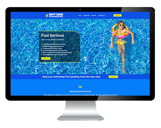 Pool and Spa Services Website