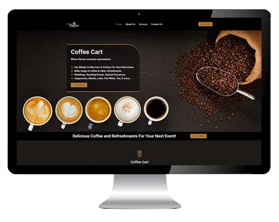Coffee Cart Website