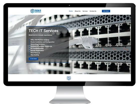 Tech services website